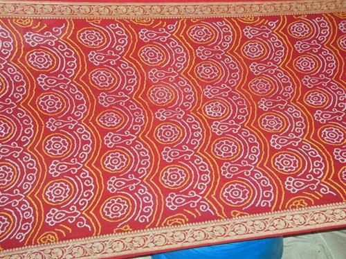 Georgette Bandhani Handmade Fabric